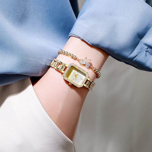 Women's Watch Rhinestone Compact Temperamental - Velora