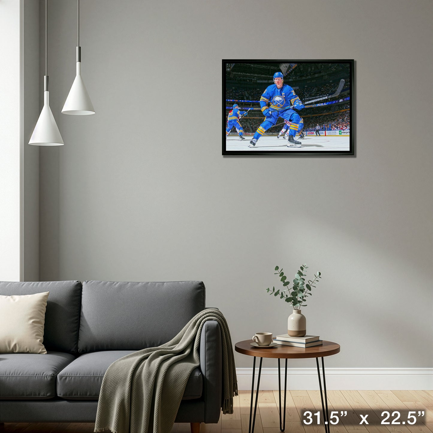 Rasmus Dahlin 20x29 Framed Canvas Buffalo Sabres