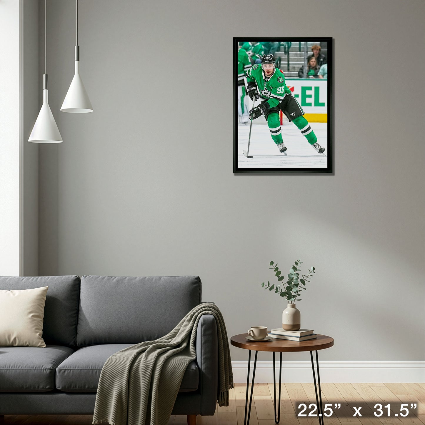 Matt Duchene 20x29 Framed Canvas Dallas Stars
