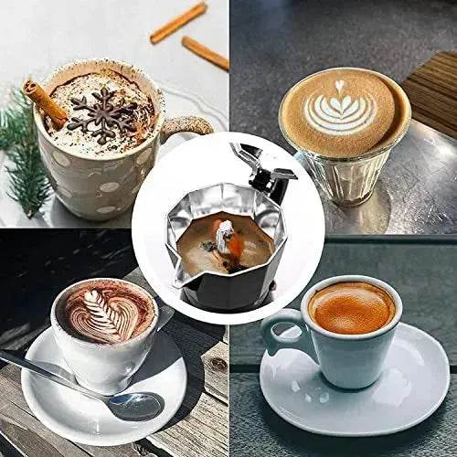 4 in 1 Italian Stovetop Espresso Coffer Maker set - Velora