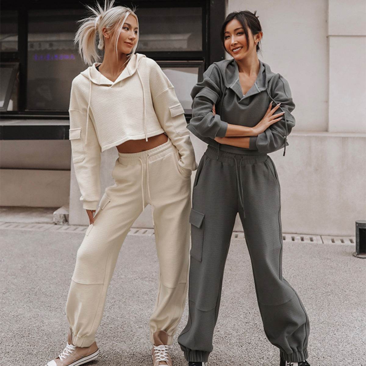 Leisure Sports Suit Two-piece Set For Women - Velora