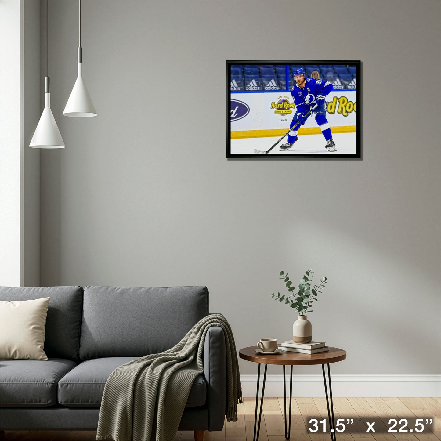 Steven Stamkos Tampa Bay Lightning Framed 20x29 Action Canvas