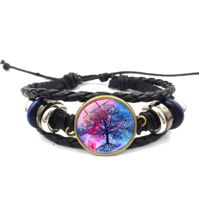 Tree of Life Bracelet Handmade Jewelry Multilayer Braided Bracelets - Velora