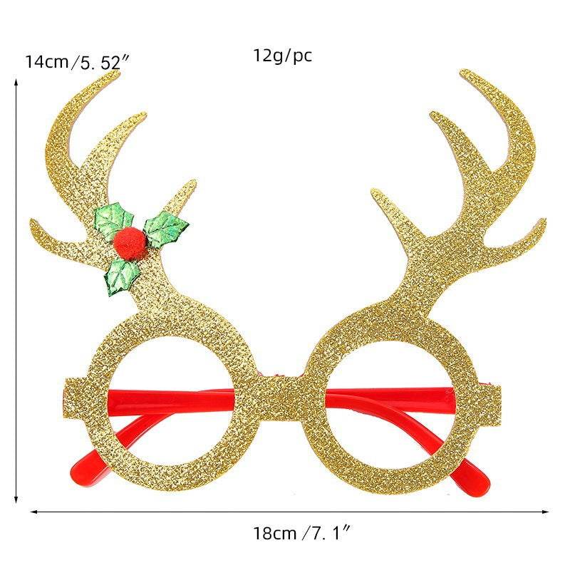Christmas Creative Party Gathering Dress Up Glasses - Velora