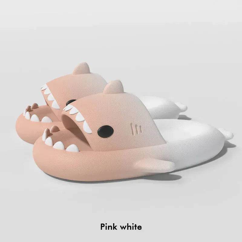 Flip flop Shark Slides Slippers Men's Home Bathroom Non-slip Slippers - Velora