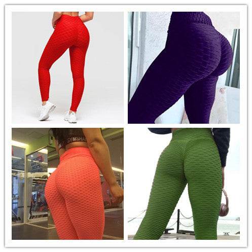 Booty Lifting Anti Cellulite Scrunch Leggings Without Pocket - Velora