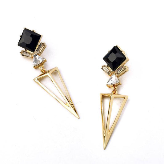 Triangle luxury earrings - Velora