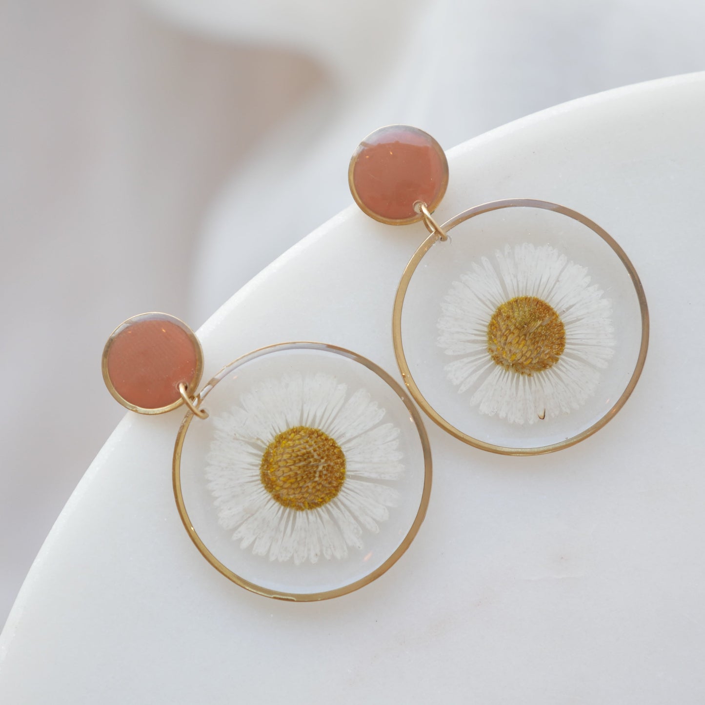 Boucles d'oreilles duo Margot Pumpkin - Velora