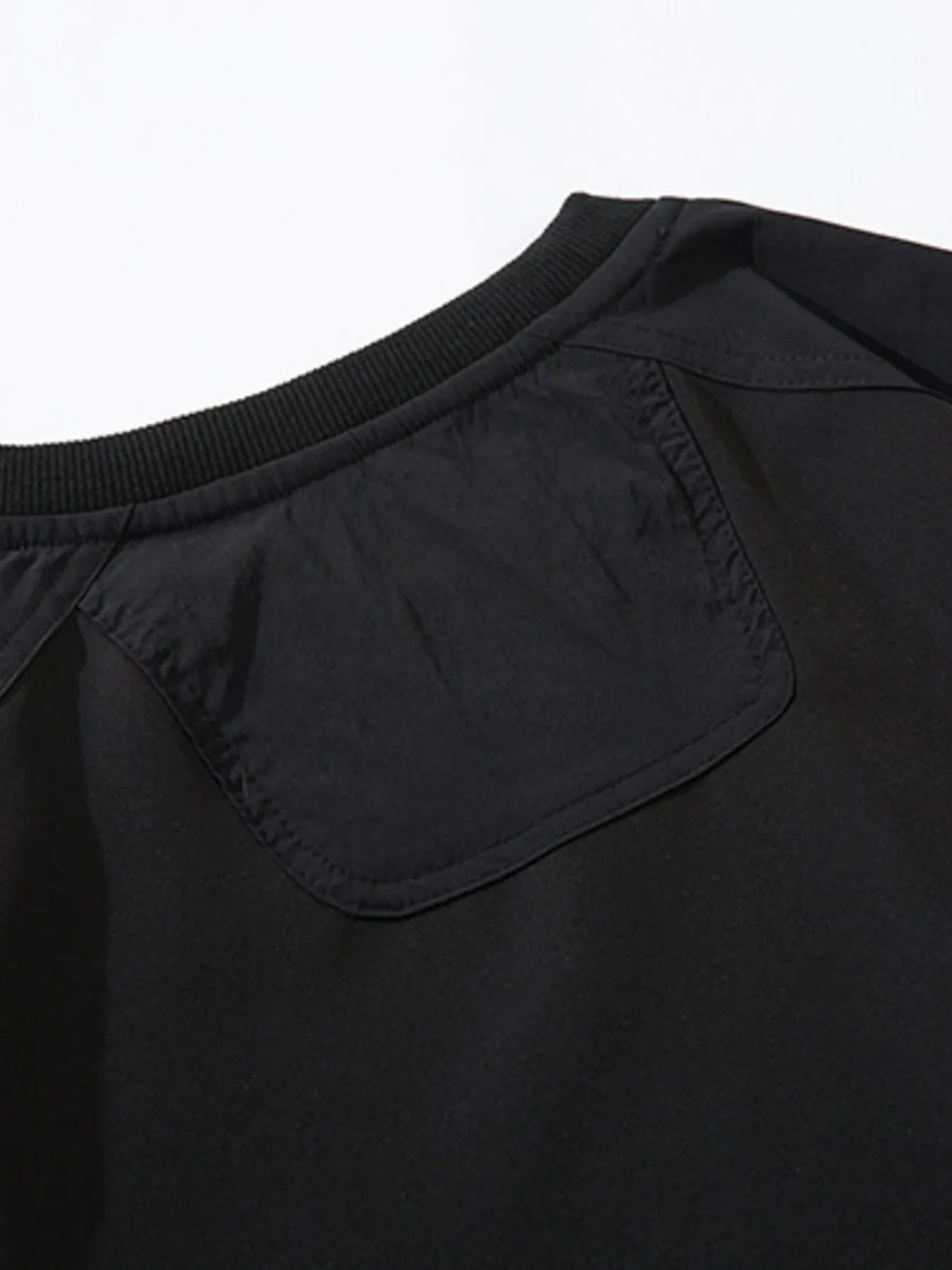 Men's Plus Size Oversized Layered Sleeve Sweatshirt - Velora