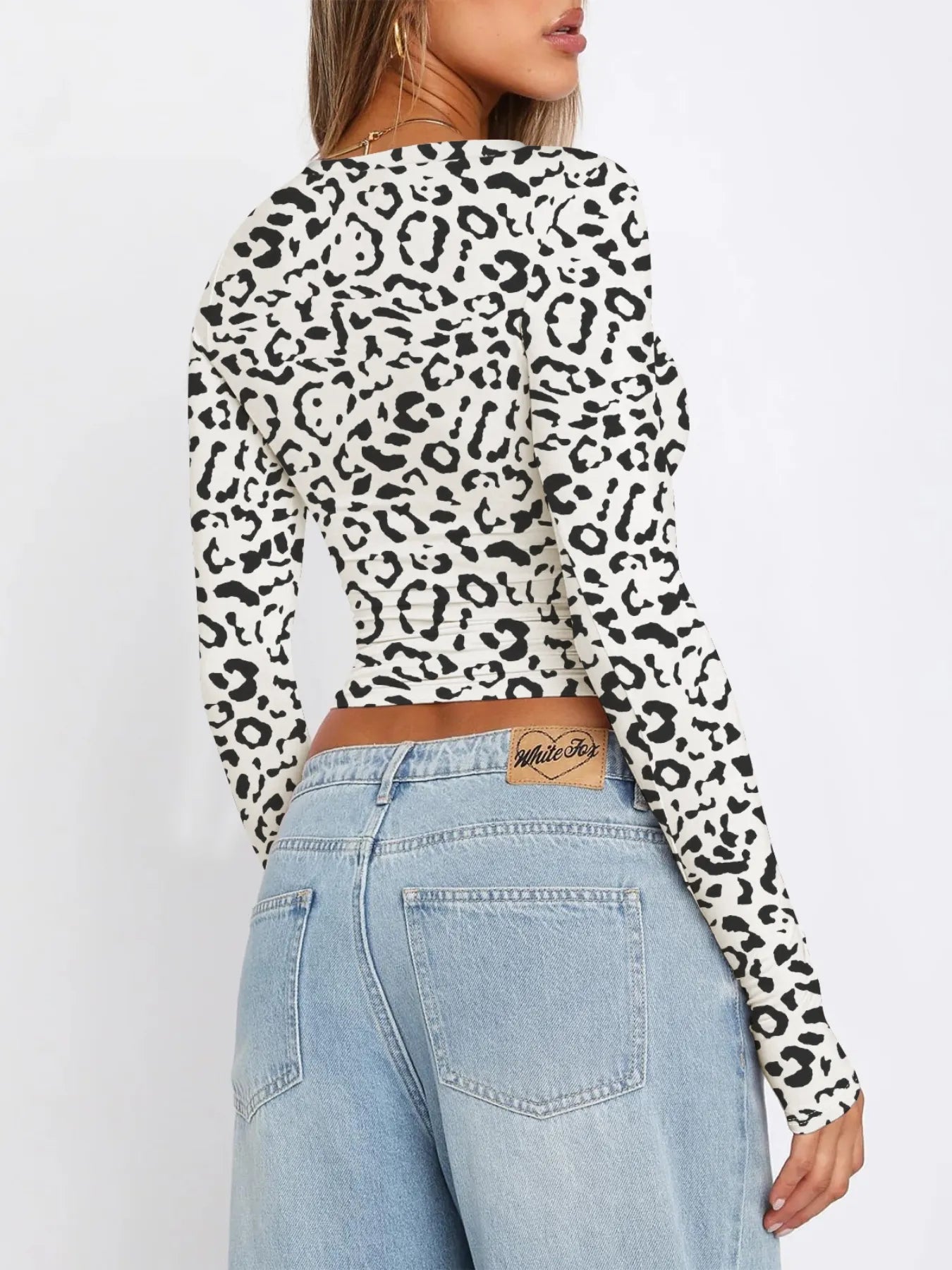 Long Sleeve Cropped T-Shirt - Velora