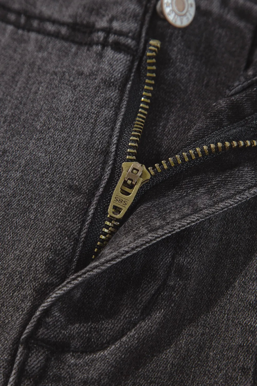 High-Waisted Wide-Leg Vintage Wash Jeans - Velora