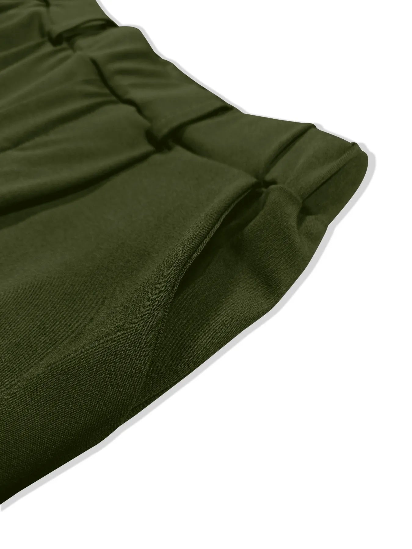 Pleated Detail Pants with Pockets - Velora