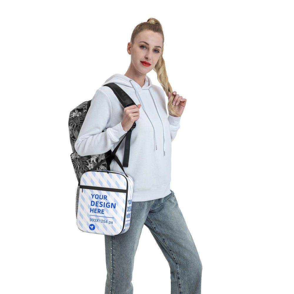 Preschool Kids Personalized Lunch Bag - Velora