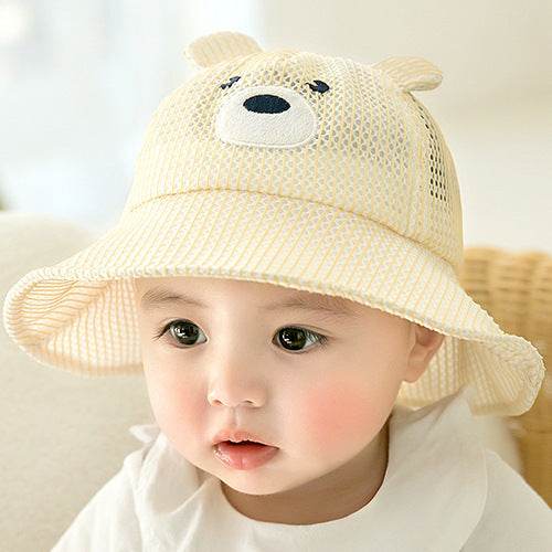 Grid shade sun protection basin hat - Velora