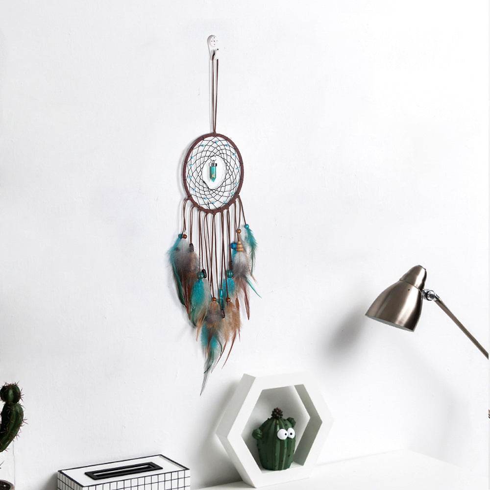 Simple Turquoise Dream Catcher - Velora