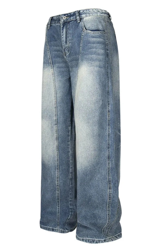 Men's Wide Leg Jeans - Velora