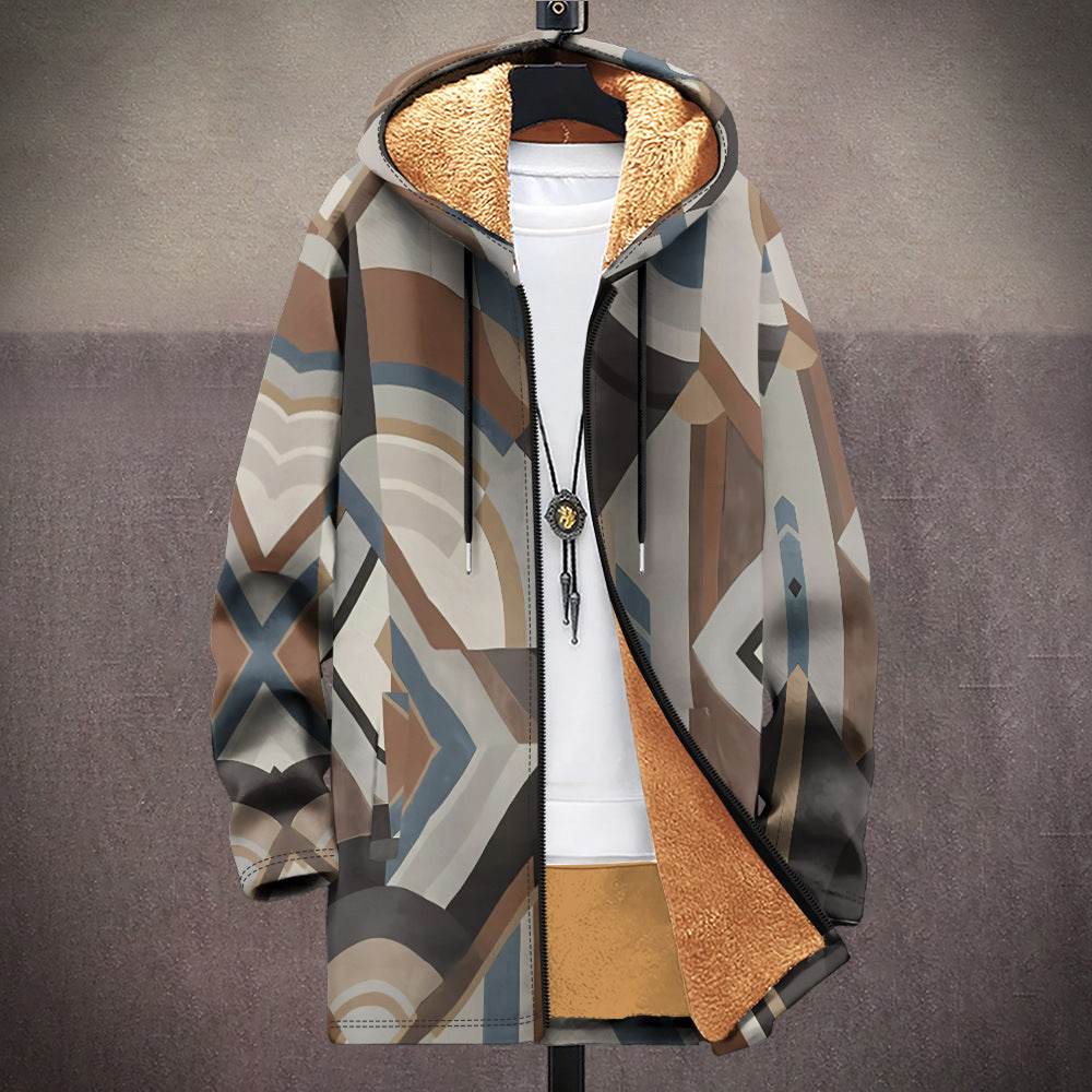 Hooded Cardigan Thick Winter Clothes - Velora
