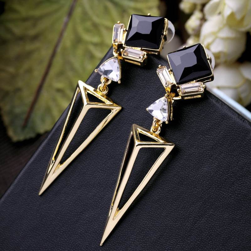 Triangle luxury earrings - Velora