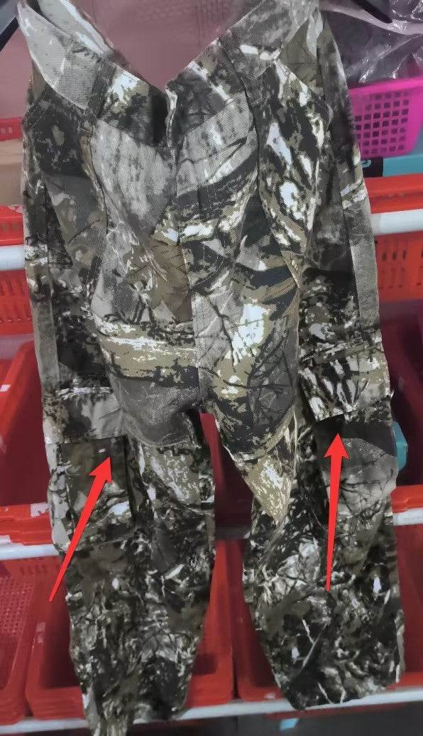 Casual Camouflage Cargo Pants Loose Overalls Summer Low Waist Straight Trousers With Pockets - Velora