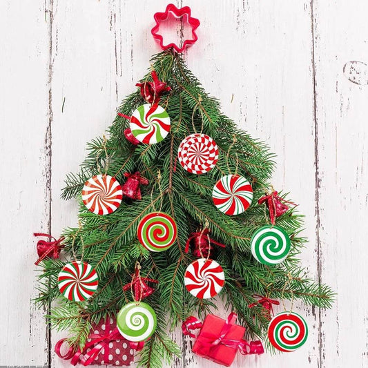 Christmas Party Christmas Tree Decorations Arrangement Candy Ornaments - Velora