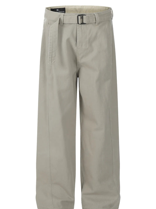 Men's Straight Cargo Pants with Belted - Velora