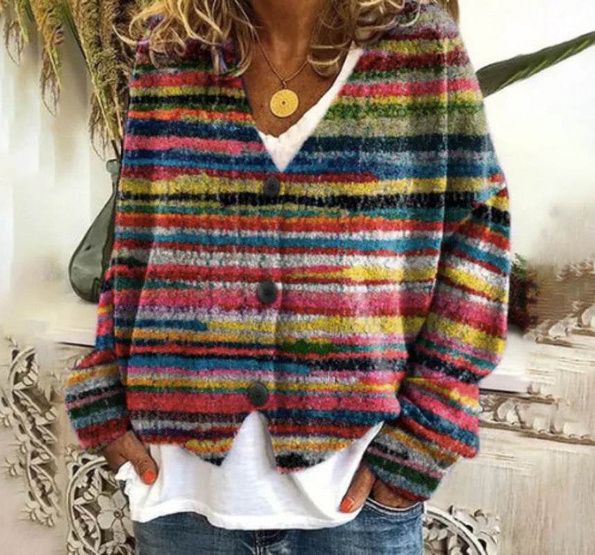 Printed Women's Sweater - Velora