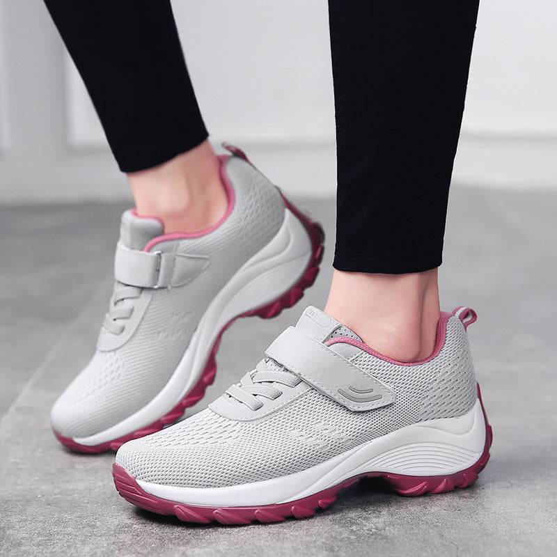 Running Shoes, Outdoor Key-step Sports Shoes, Thick-soled Height-increasing Shoes - Velora