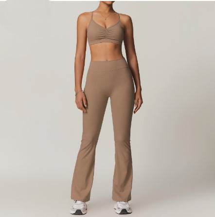 2pcs Yoga Outfit set Sport Fitness Workout Gym wear for women - Velora