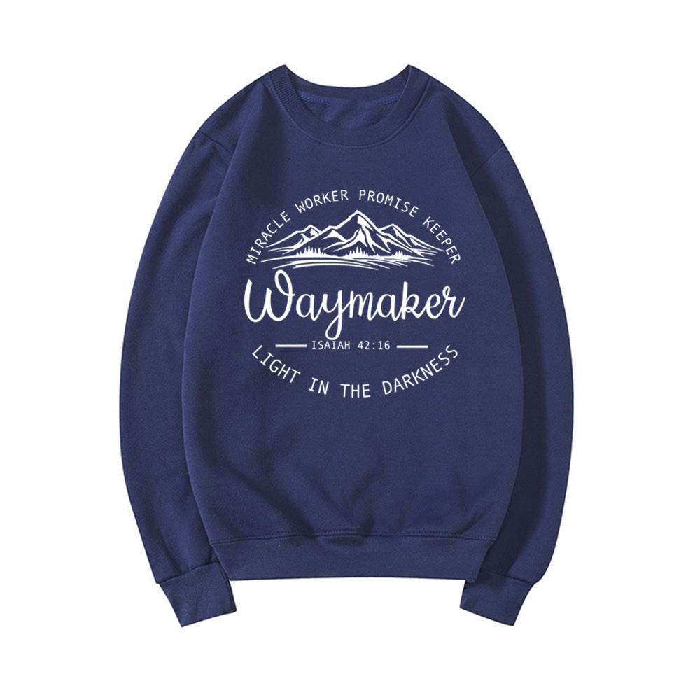 Sweatshirt Christian Crewneck Sweatshirts Bible Ver - Velora