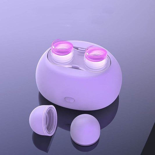 Cute Beauty Contact Lenses Case Vibrating Ultrasonic Cleaner - Velora