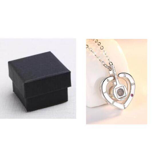 Subloom Heart 100 I Love You Necklace - Velora