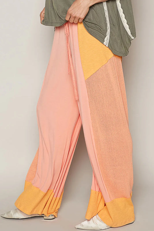 POL Drawstring Wide Leg Pants - Velora