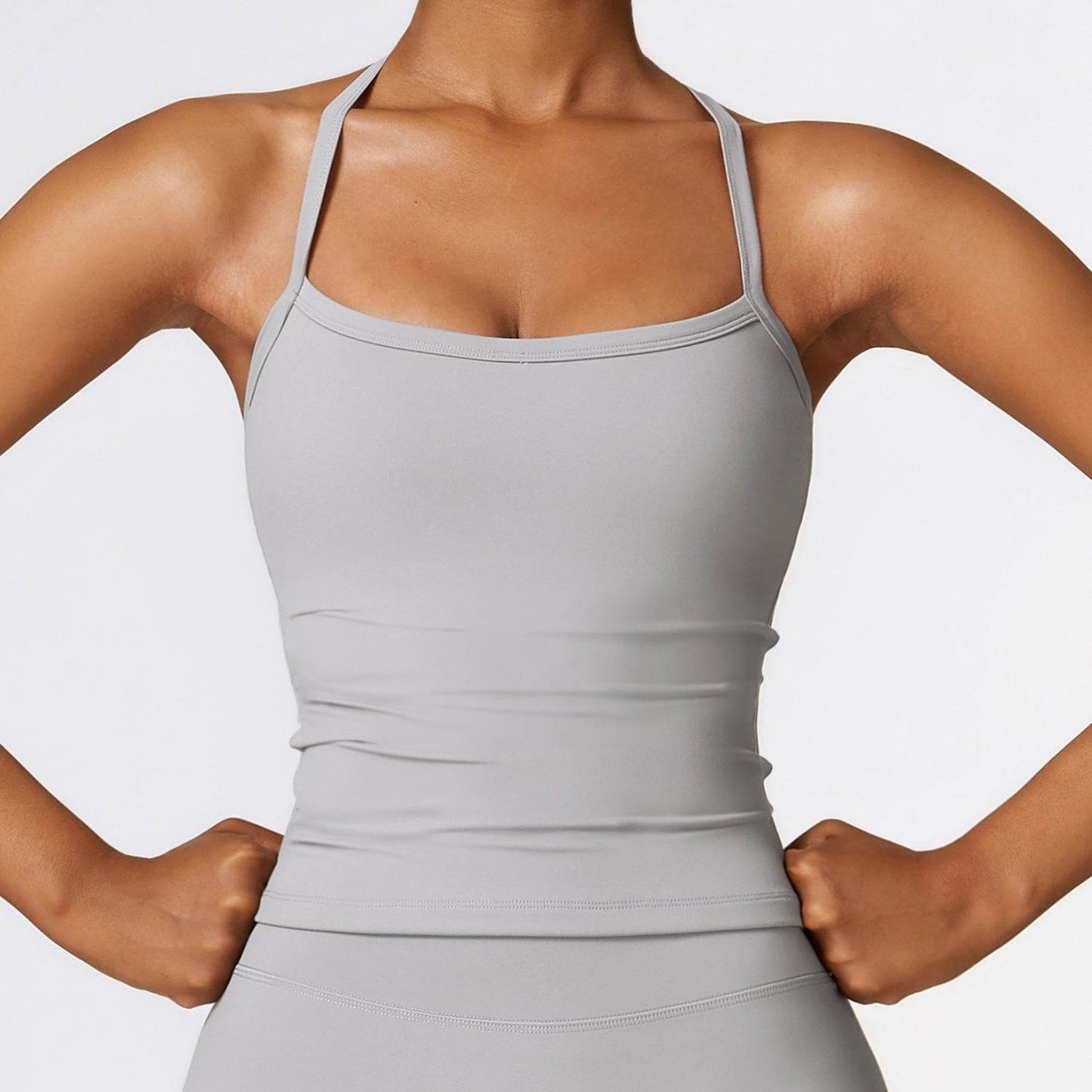 Beauty Back Yoga Vest Quick-drying Workout Top Sports Fitness Vest - Velora