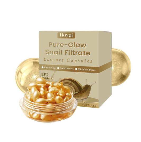 Pure-Glow Snail Filtrate Firming Skincare Capsules - Velora