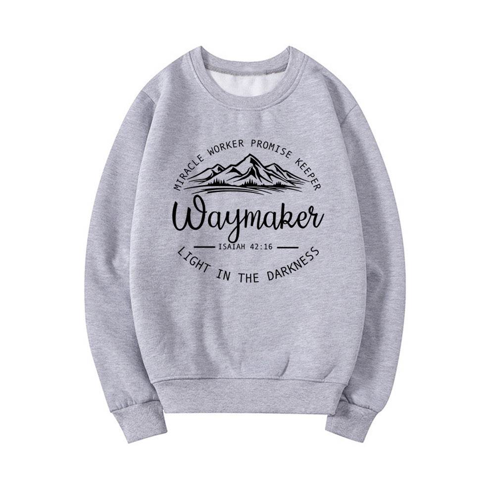 Sweatshirt Christian Crewneck Sweatshirts Bible Ver - Velora