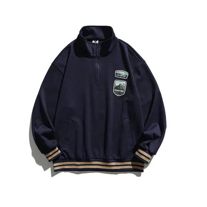 Fall Teenagers Oversized Pullover Top for men - Velora