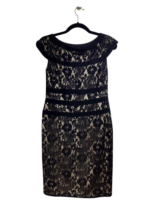 ADRIANNA PAPELL Midi Dress Regular fit in Black - 6 - Velora