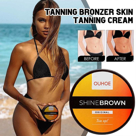 Intensive Tanning Luxe Gel Body Tanning Cream After Sun Repair Combination Aloe Vera Gel Wheat Complexion Beach Bronzer Summer Gadgets - Velora