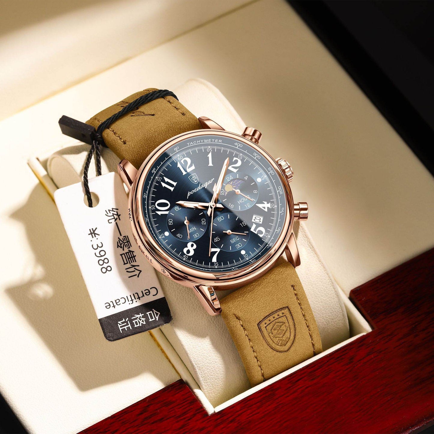Multi-functional Waterproof Fashion Quartz Watch - Velora