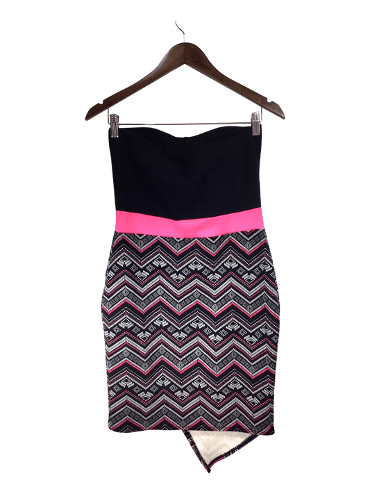 ECLIPSE Mini Dress Regular fit in Black - L - Velora