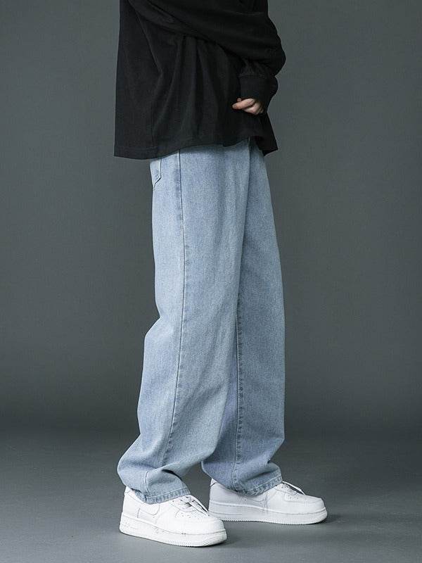 Retro Washed Denim Jeans For Men In All Seasons - Velora