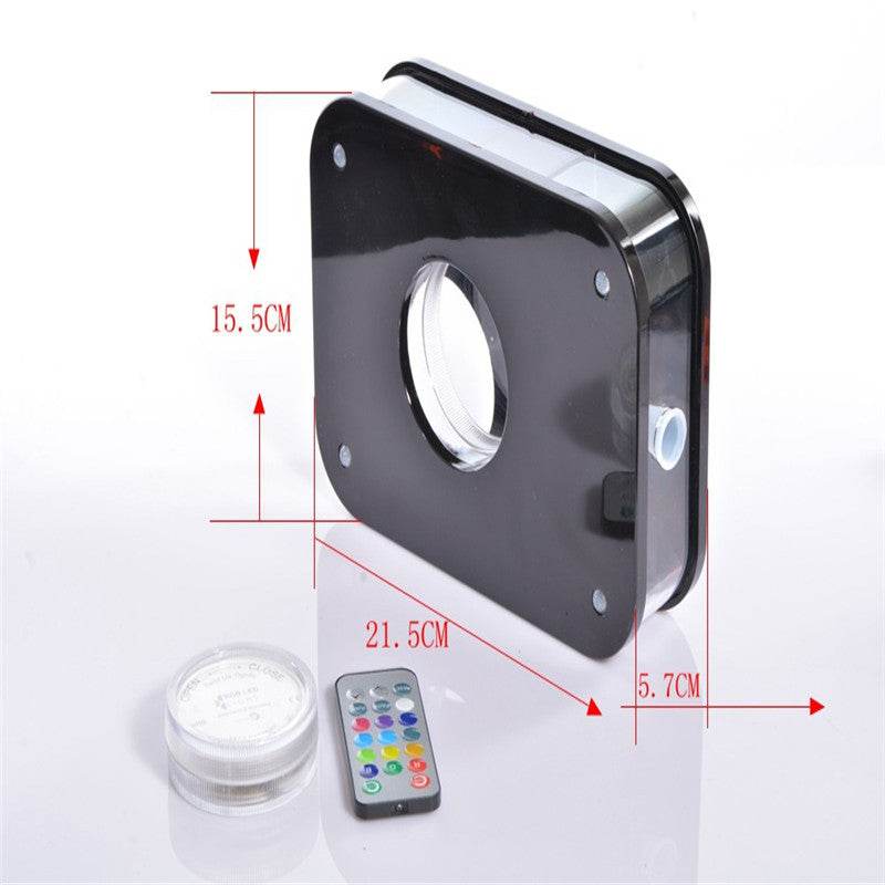 Hookah - Shisha set square box acrylic book hookah hookah - Velora