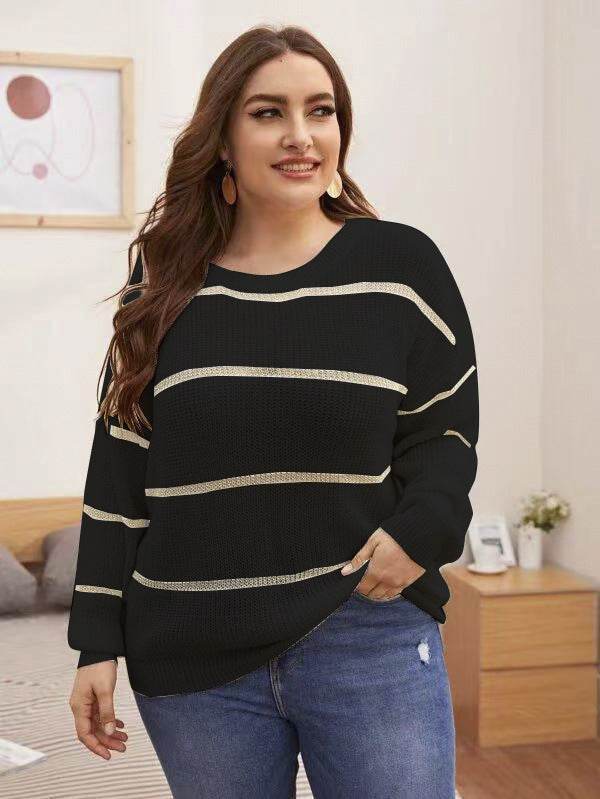 Large Size Women's Sweater - Velora
