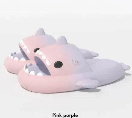 Flip flop Shark Slides Slippers Men's Home Bathroom Non-slip Slippers - Velora
