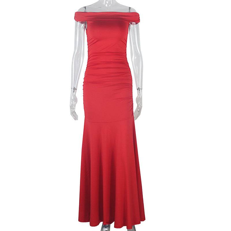 Fashion Women's Wear Elegant Tube Top Dress - Velora