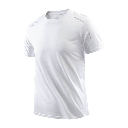Summer Men's T-shirt Ice Silk Quick-drying Thin Short Sleeve - Velora