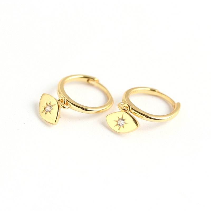 Light luxury eye earrings - Velora