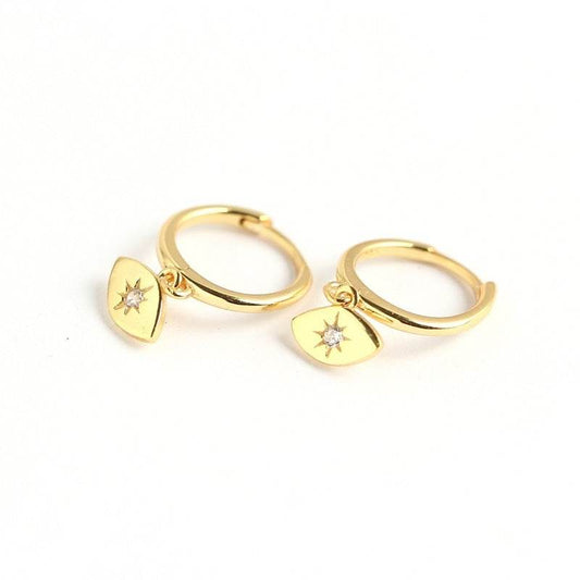 Light luxury eye earrings - Velora