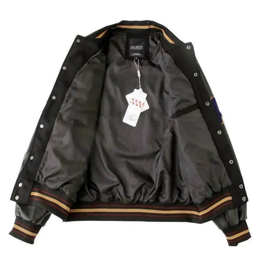 Casual Unisex American Woolen Baseball Varsity Jacket - Velora