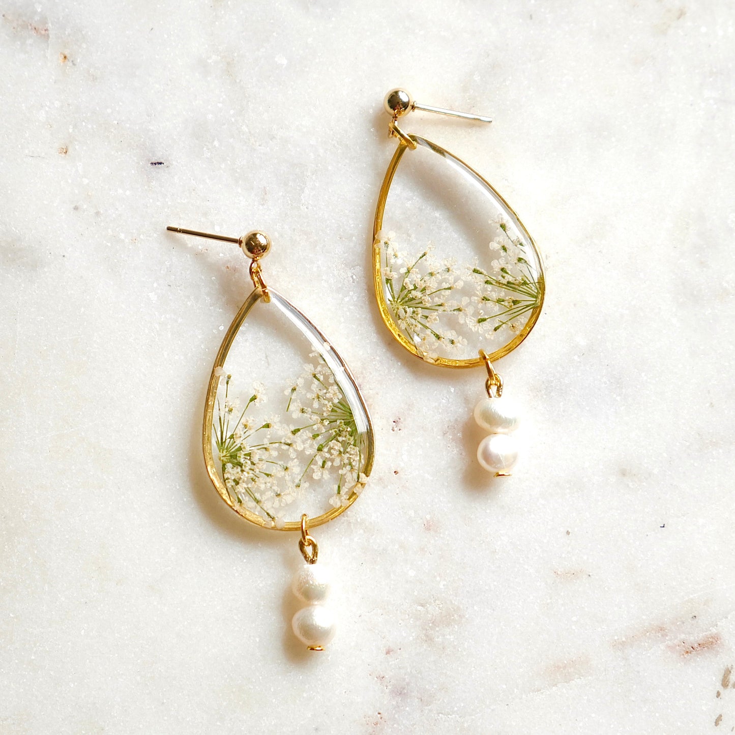 Boucles d'oreilles Perla - goute - Velora